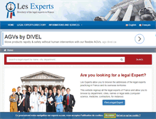 Tablet Screenshot of experts-a.com